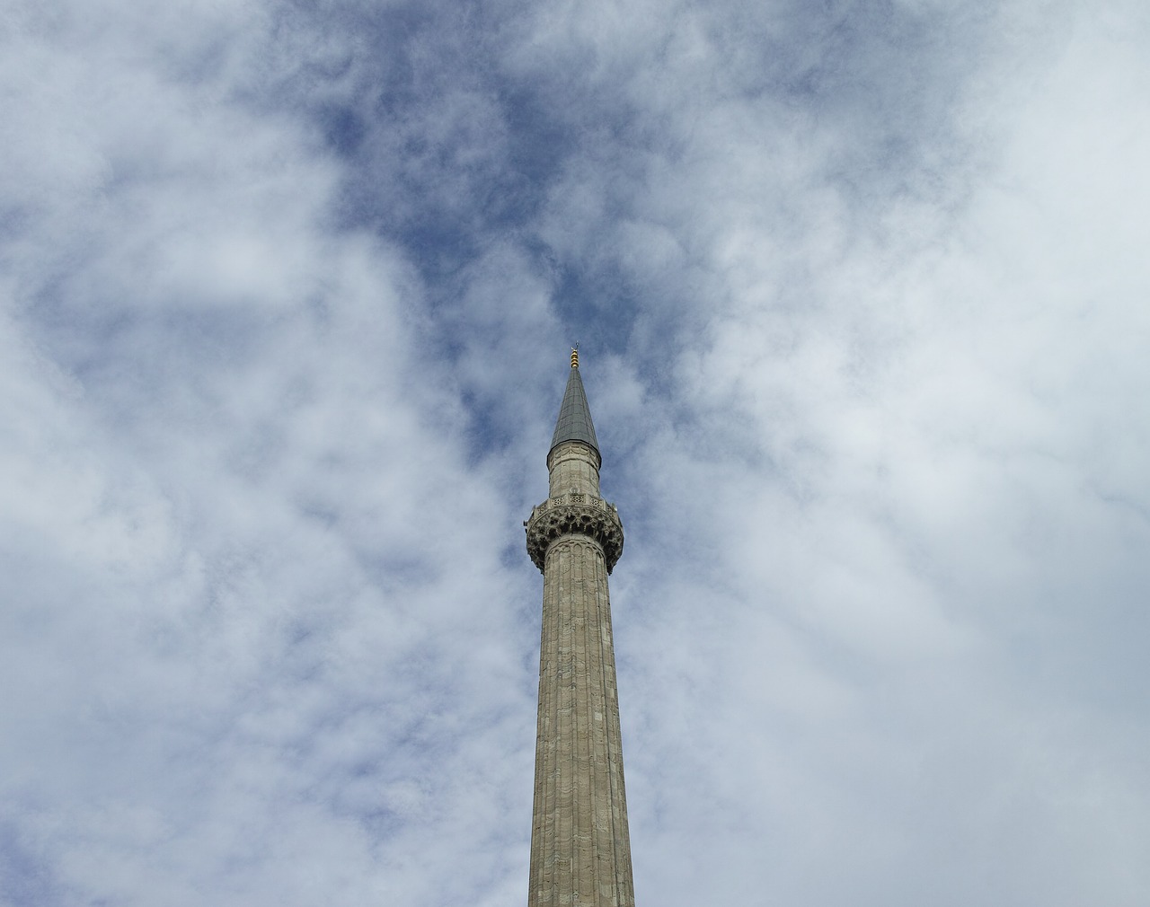 Image - hagia sophia cami minaret istanbul