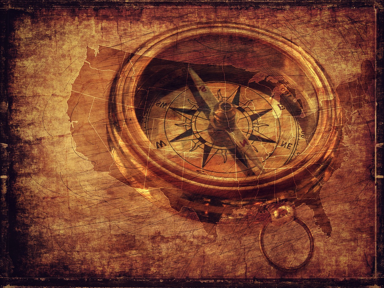 Image - texture background compass