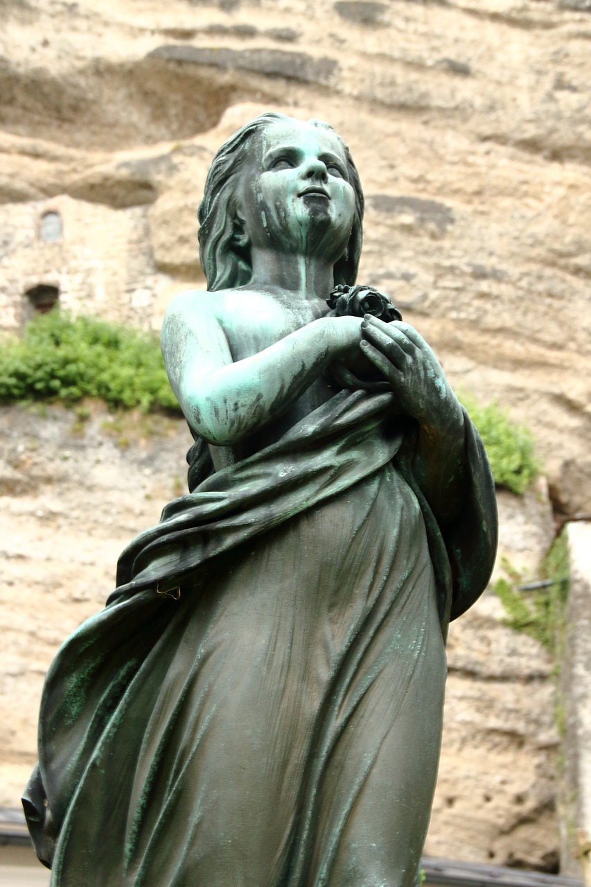 Image - angel cemetery salzburg sculpture