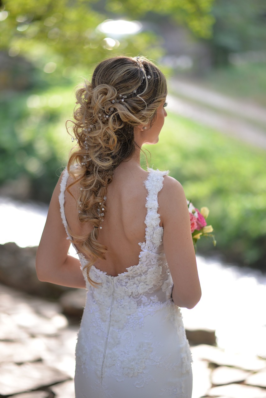 Image - bride wedding hair bridal