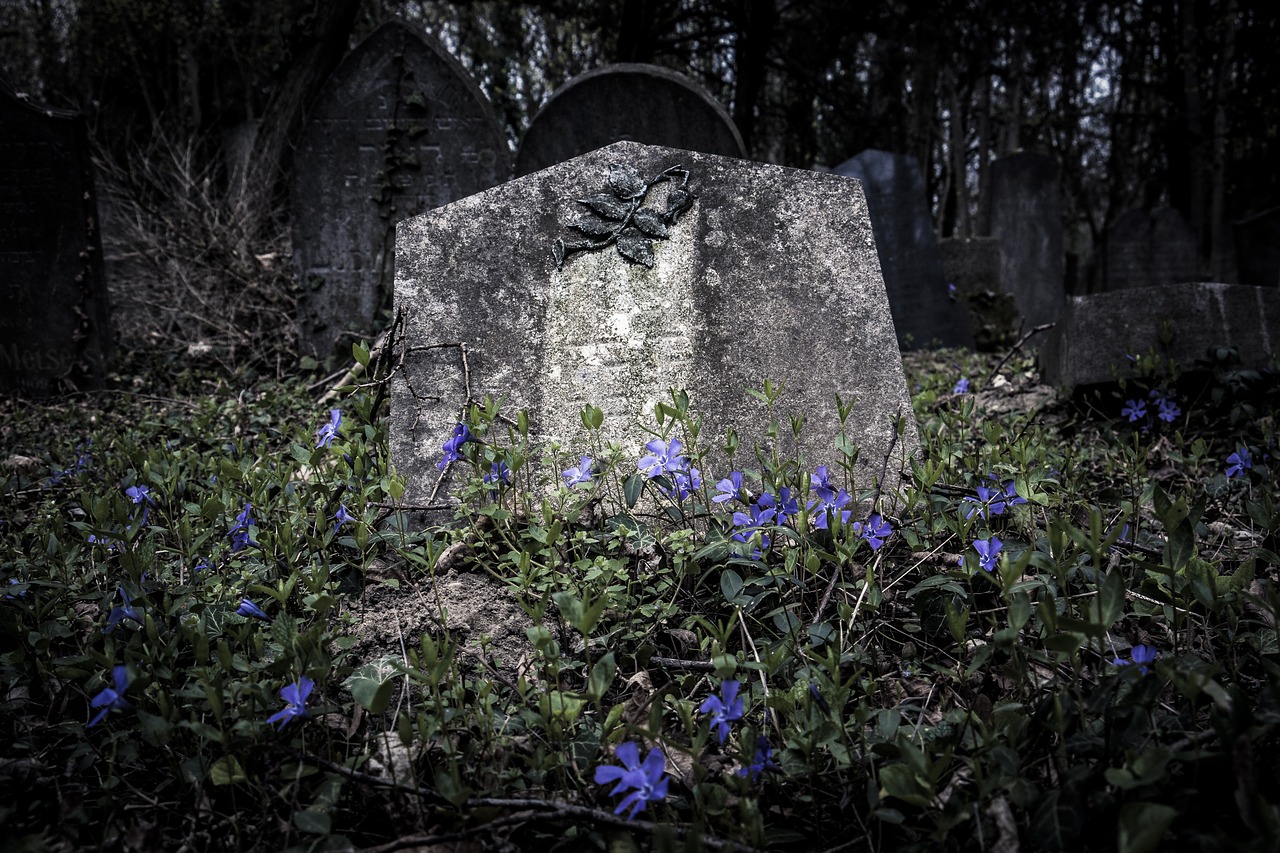 Image - cemetery old old cemetery tombstone