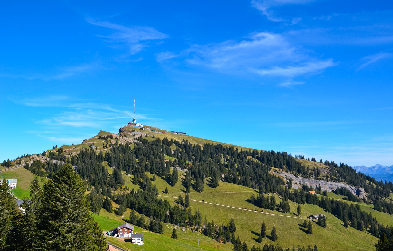Image - alpine mountains rigi autumn