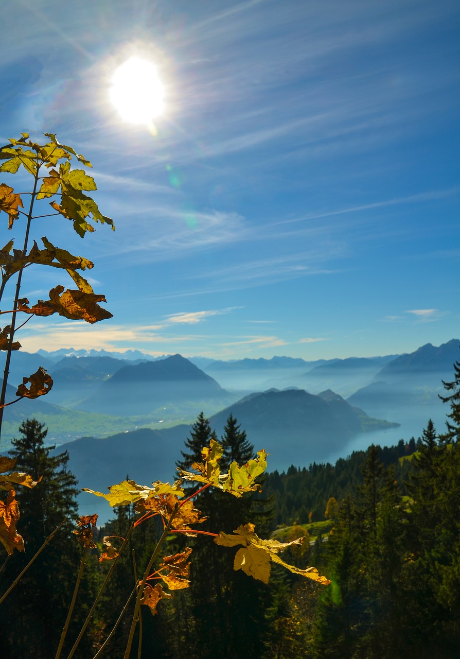 Image - alpine rigi pilatus stanserhorn