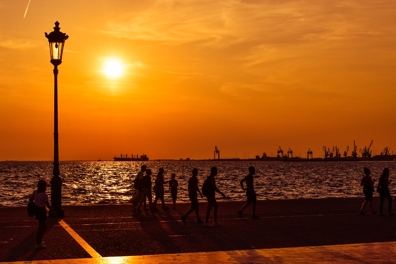 Image - greece thessaloniki promenade