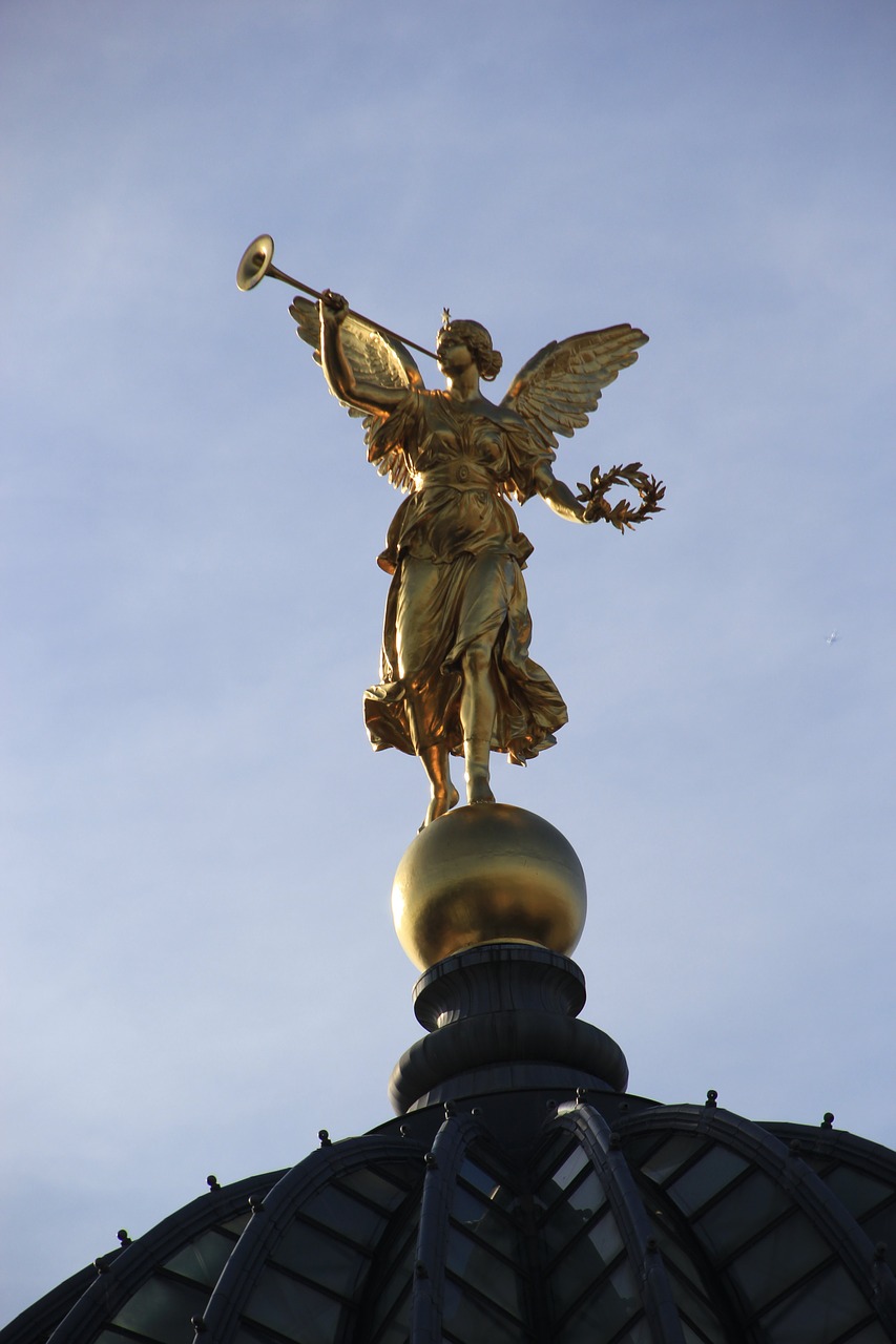 Image - dresden germany statue angel