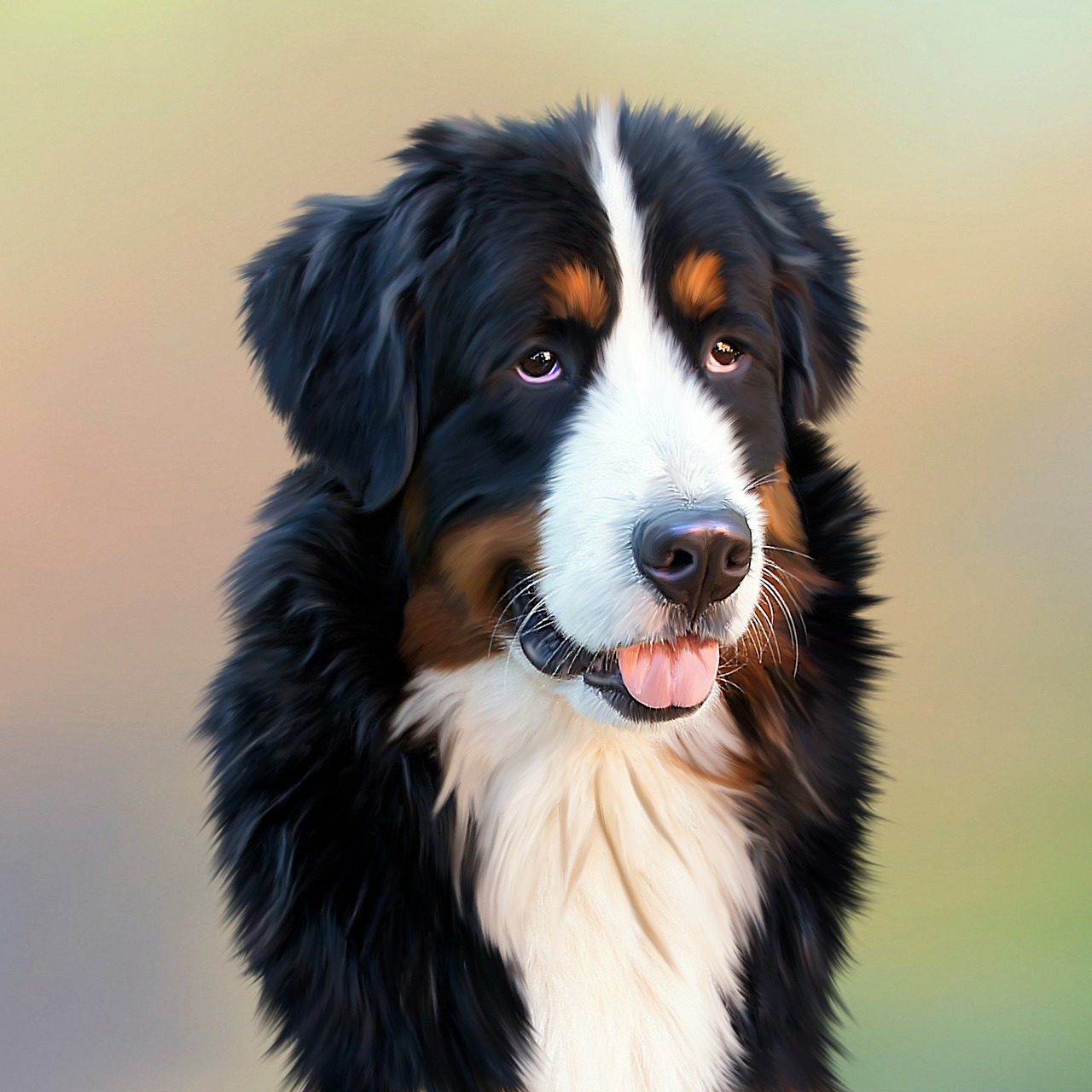 Image - dog bernese mountain dog berner