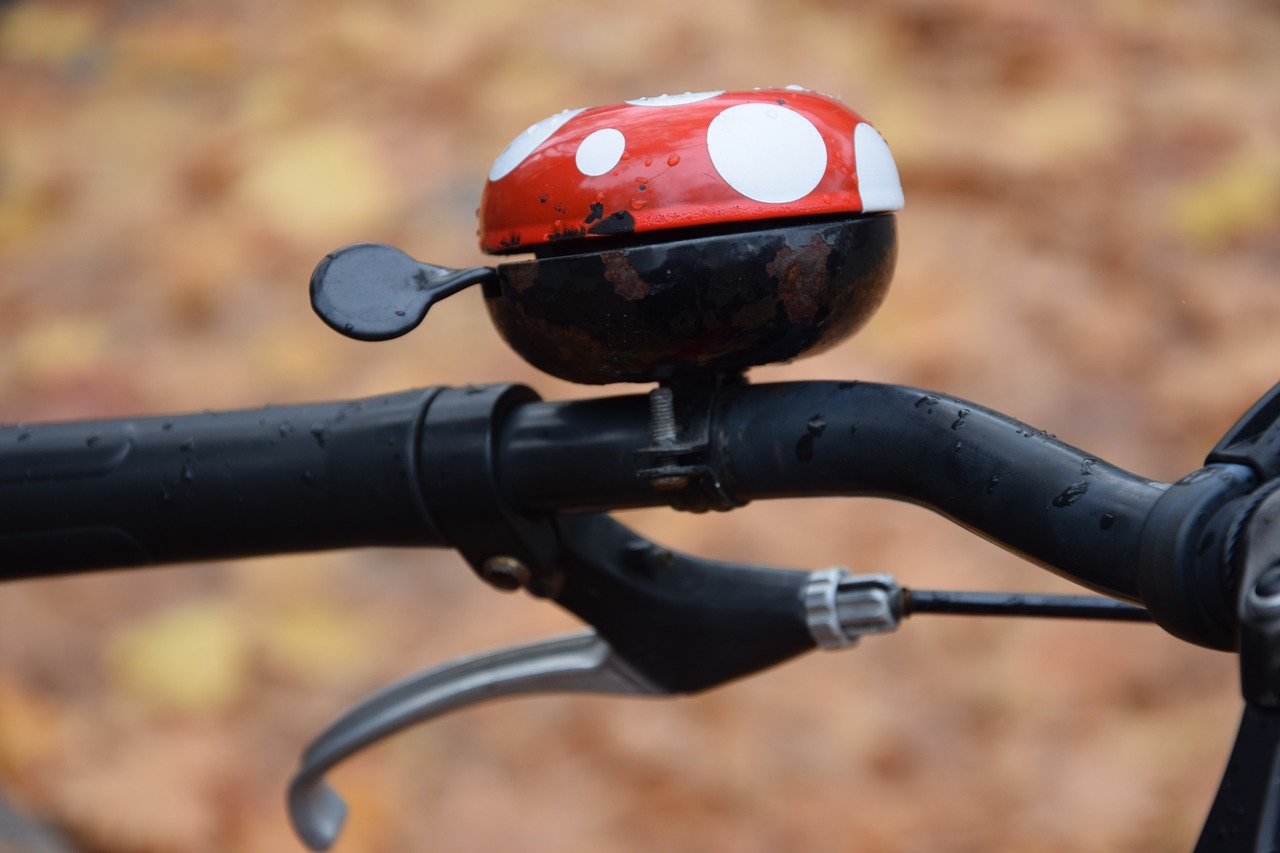 Image - bike bell cycling handlebars wheel