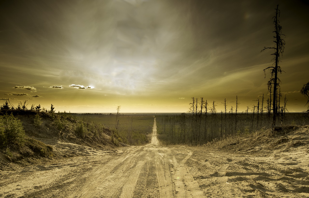 Image - sand sky apocalypse cloud horizon