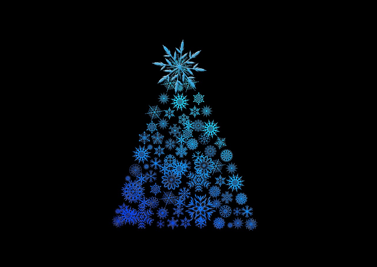 Image - christmas tree background structure