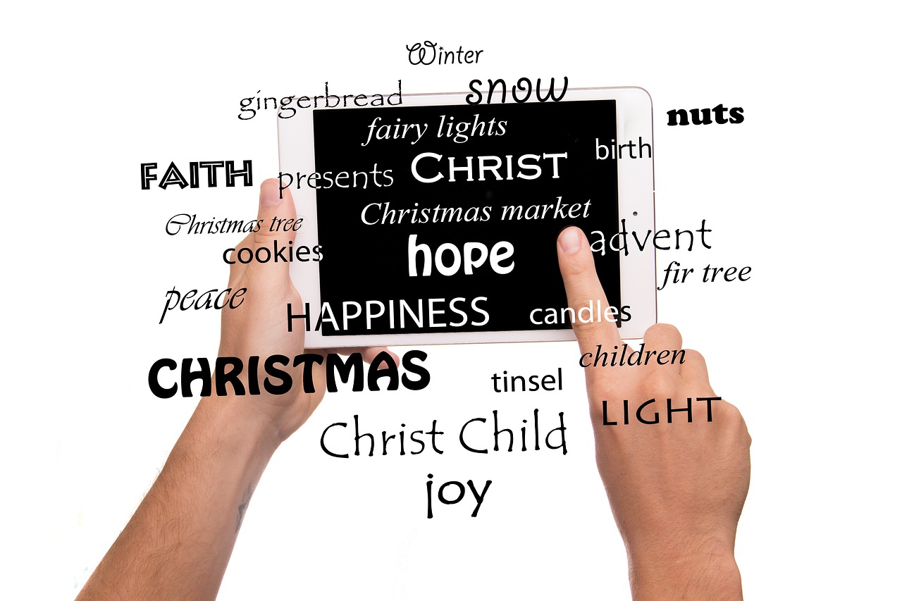 Image - christmas words advent joy