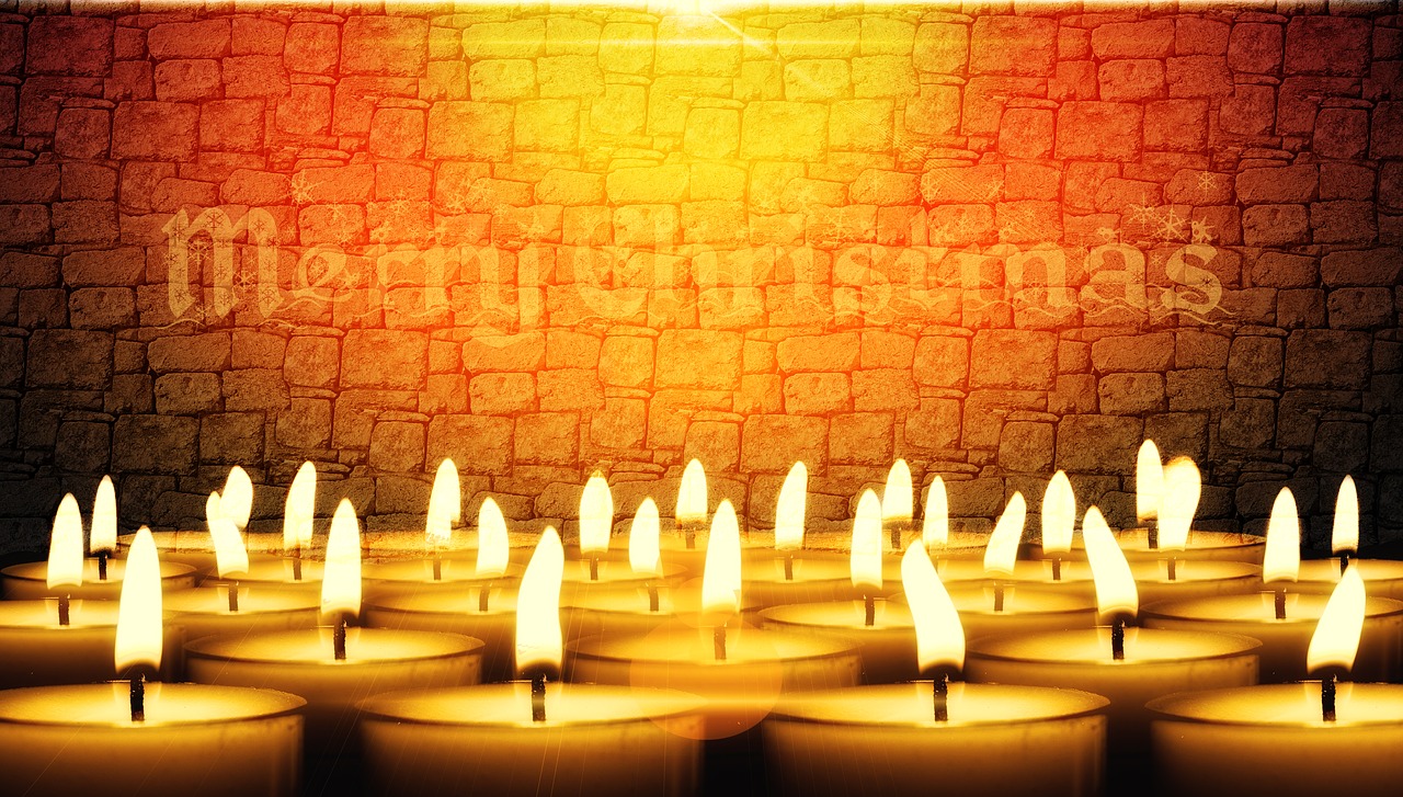 Image - candles christmas festival