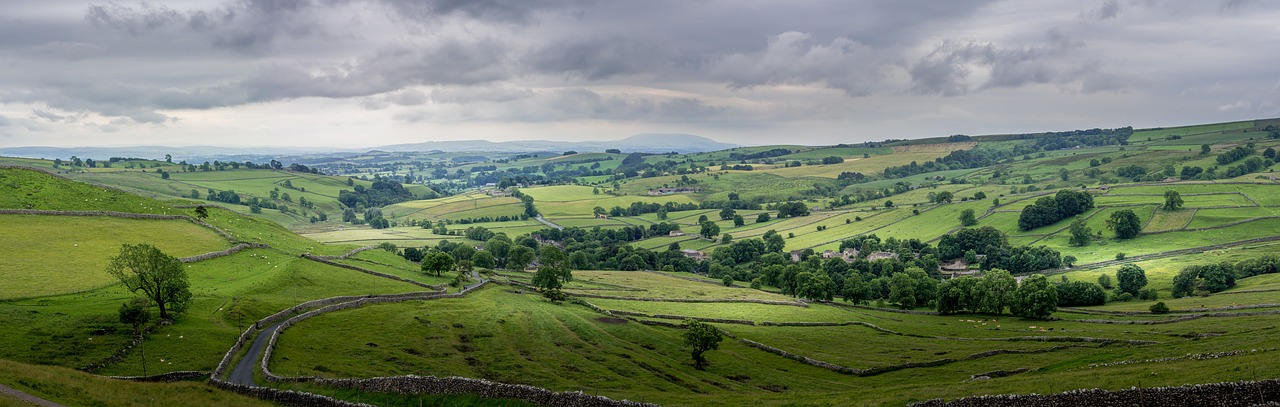 Image - malham yorkshire landscape