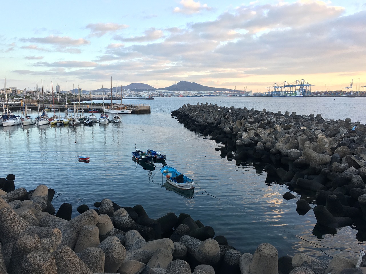 Image - spring boat sailboat port sea