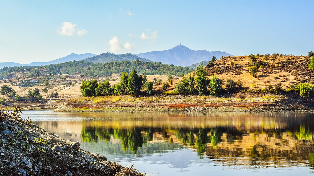 Image - lake landscape mountains scenery