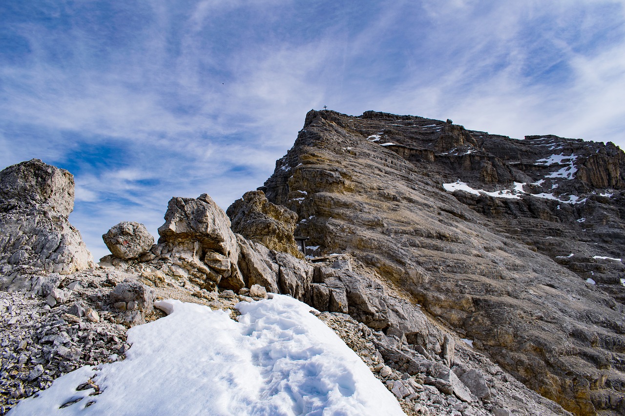 Image - alps top cross mountain