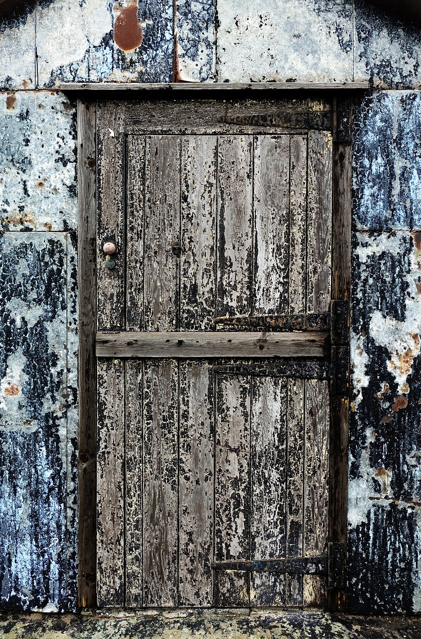 Image - door old texture patina peeling