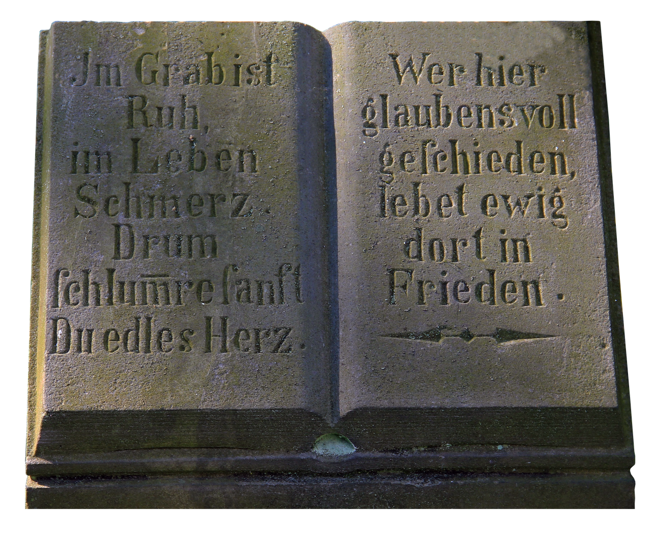 Image - tombstone book inscription cemetery