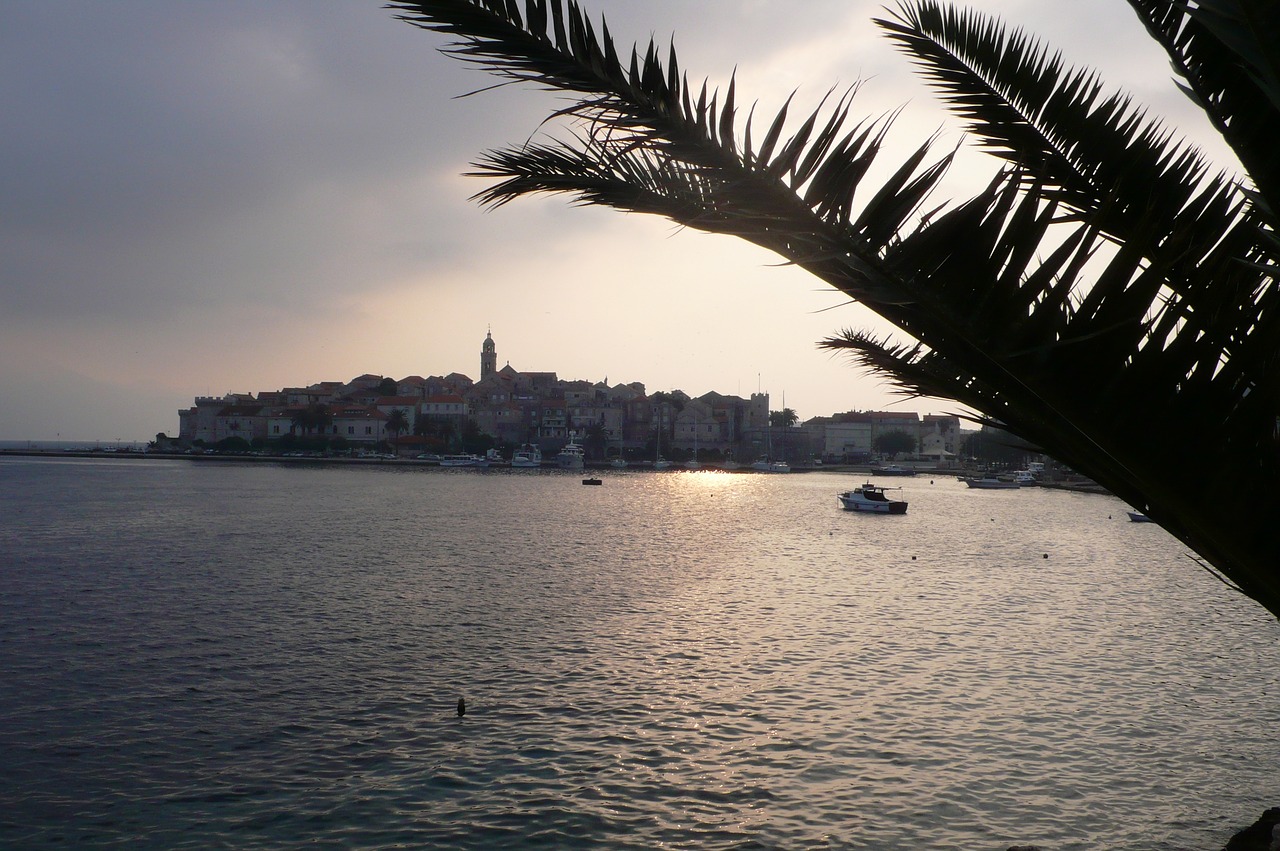 Image - twilight croatia abendstimmung