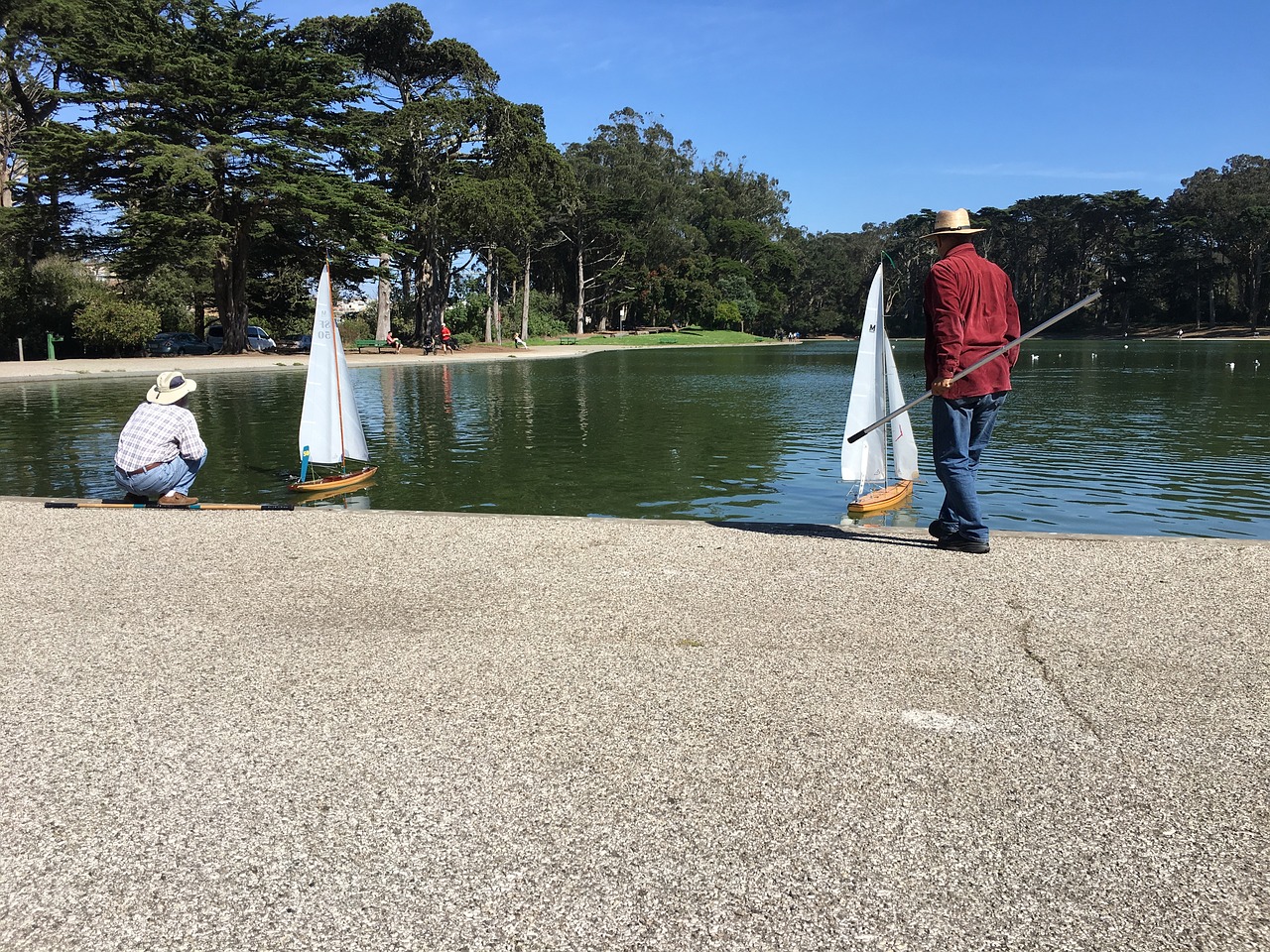 Image - boats lake golden gate park