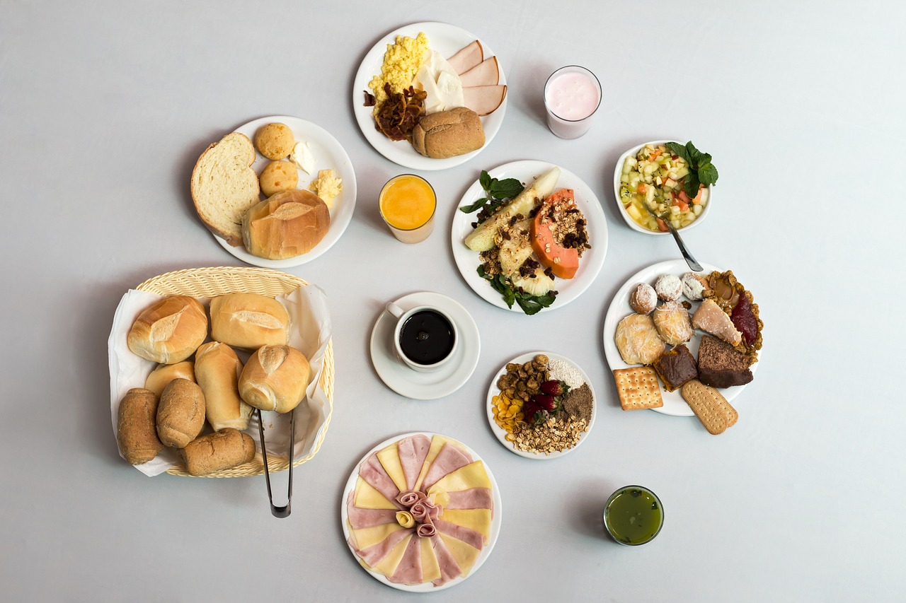 Image - cafe morning food breads bread