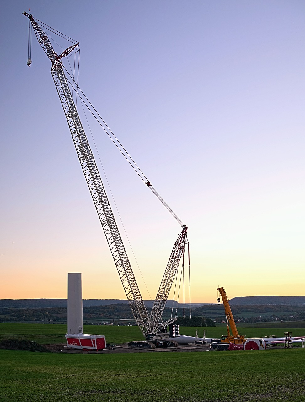 Image - wind park mega crane site