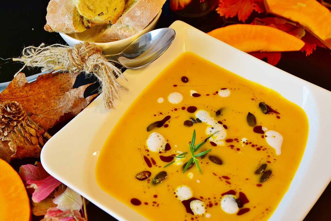 Image - pumpkin soup hokkaido autumn orange