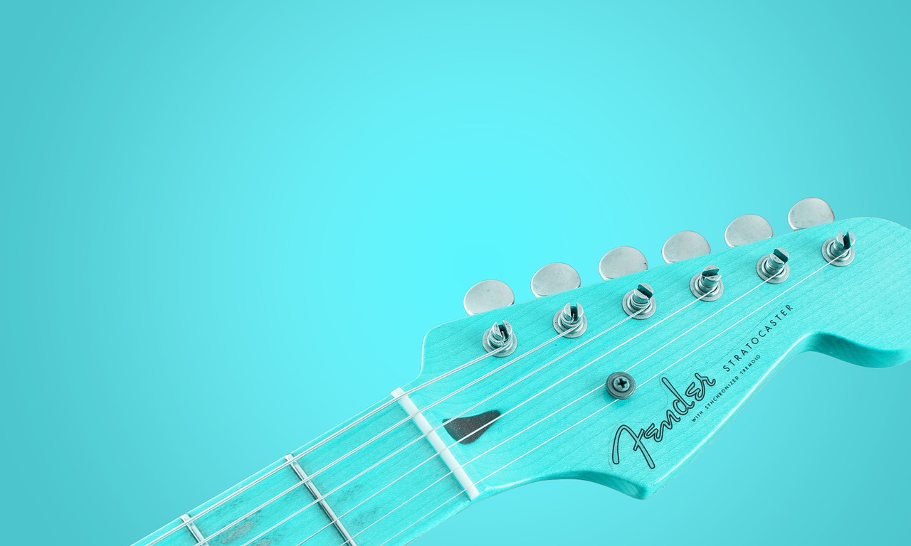 Image - musical background guitar