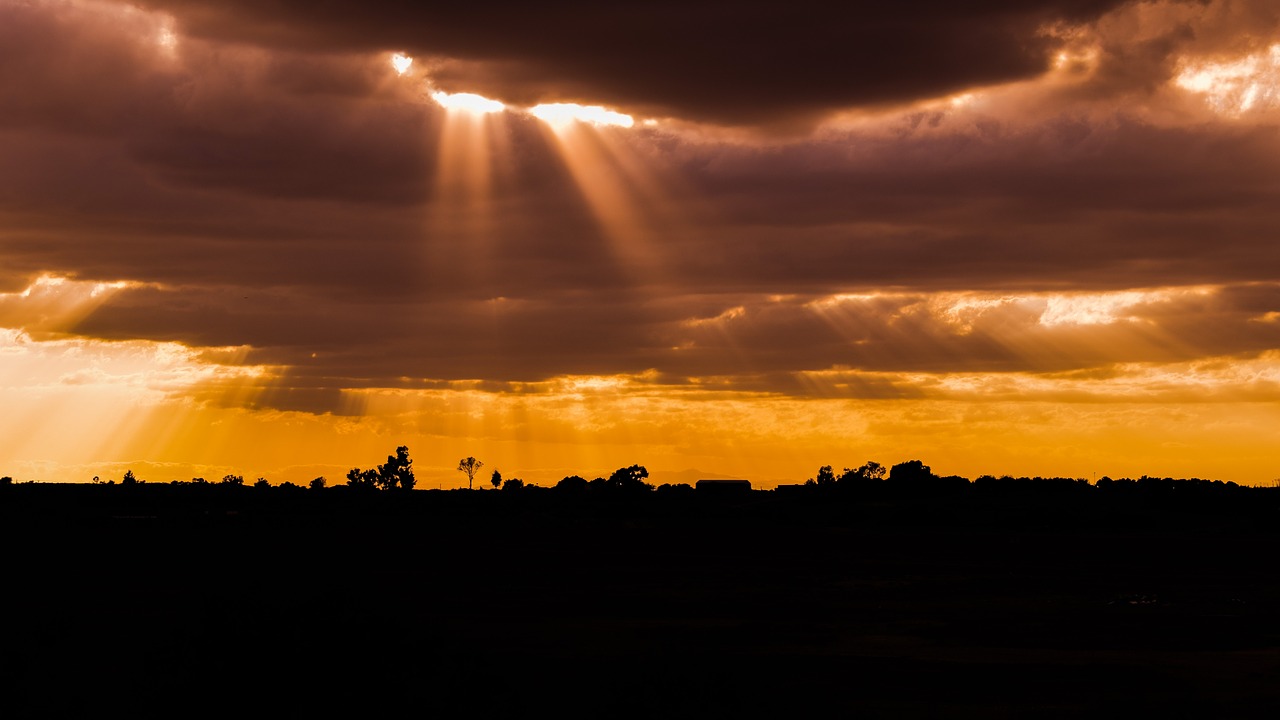 Image - clouds sky stormy weather dark