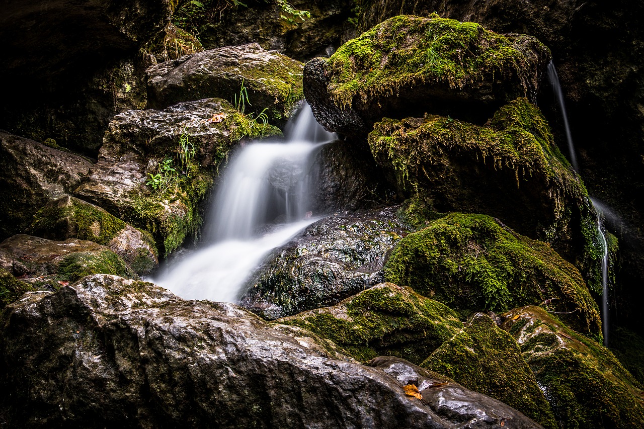 Image - water waterfall nature landscape