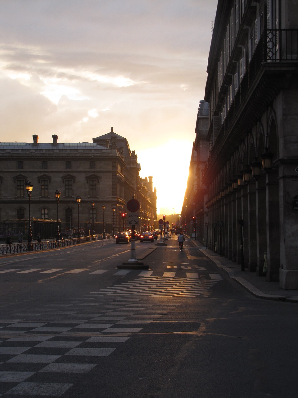 Image - paris city france evening sunset