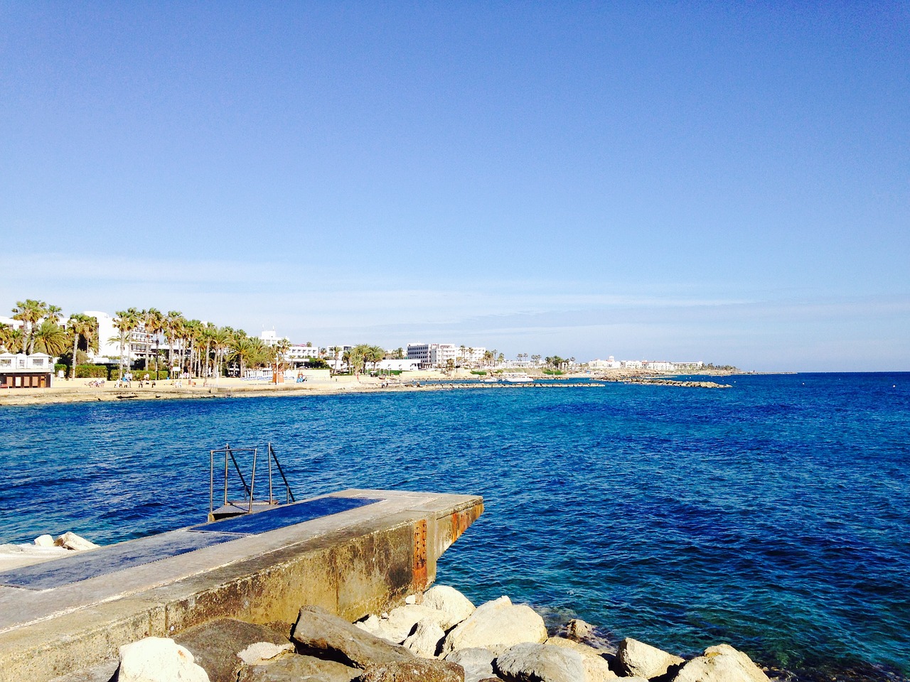 Image - cyprus sea mediterranean water