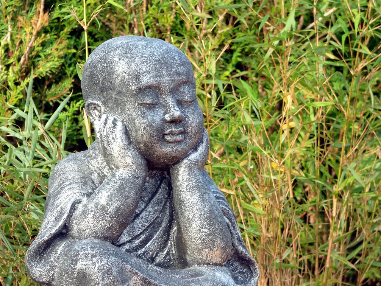 Image - monk meditation wisdom buddhism