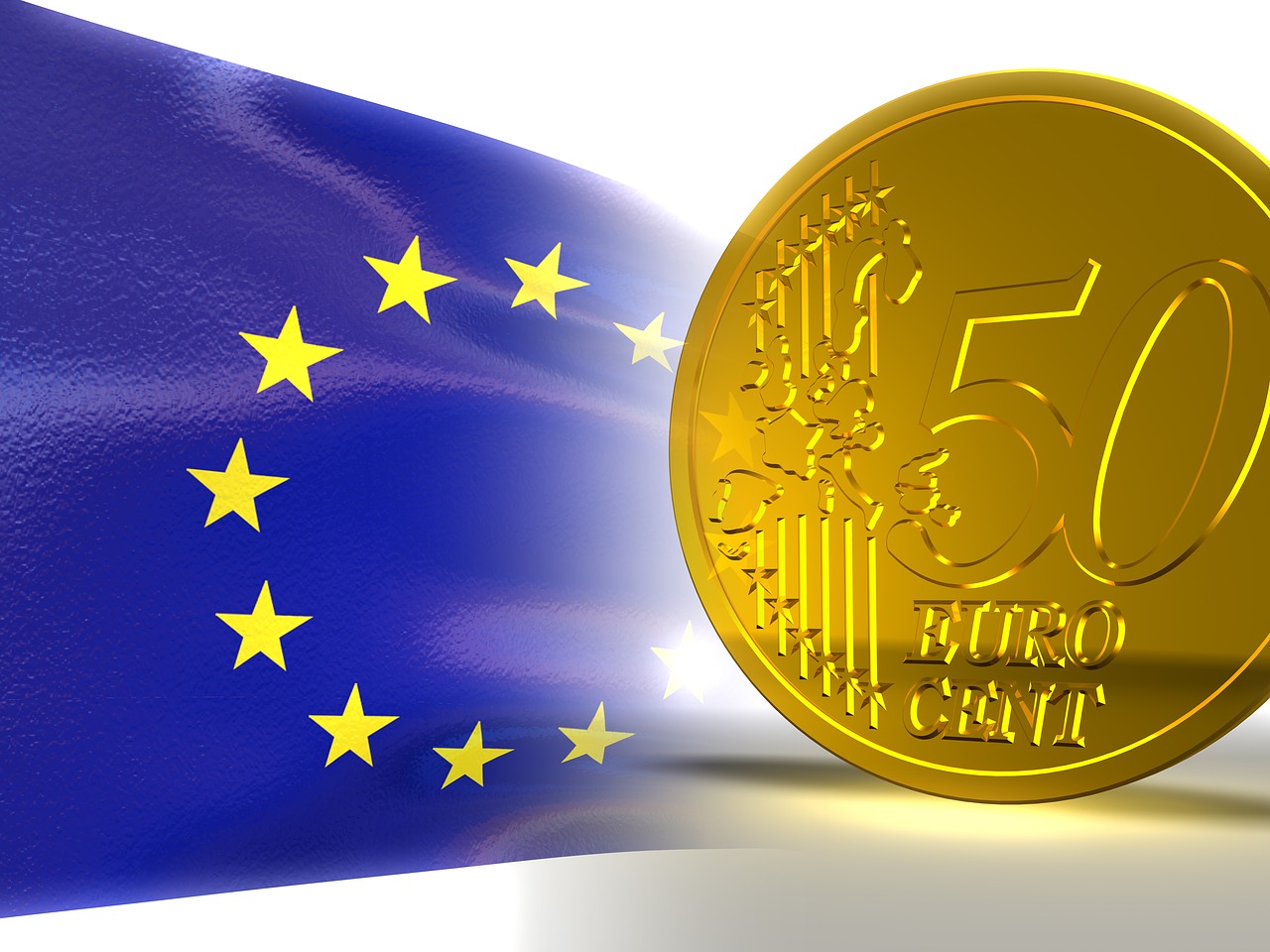 Image - euro currency coin flag eu