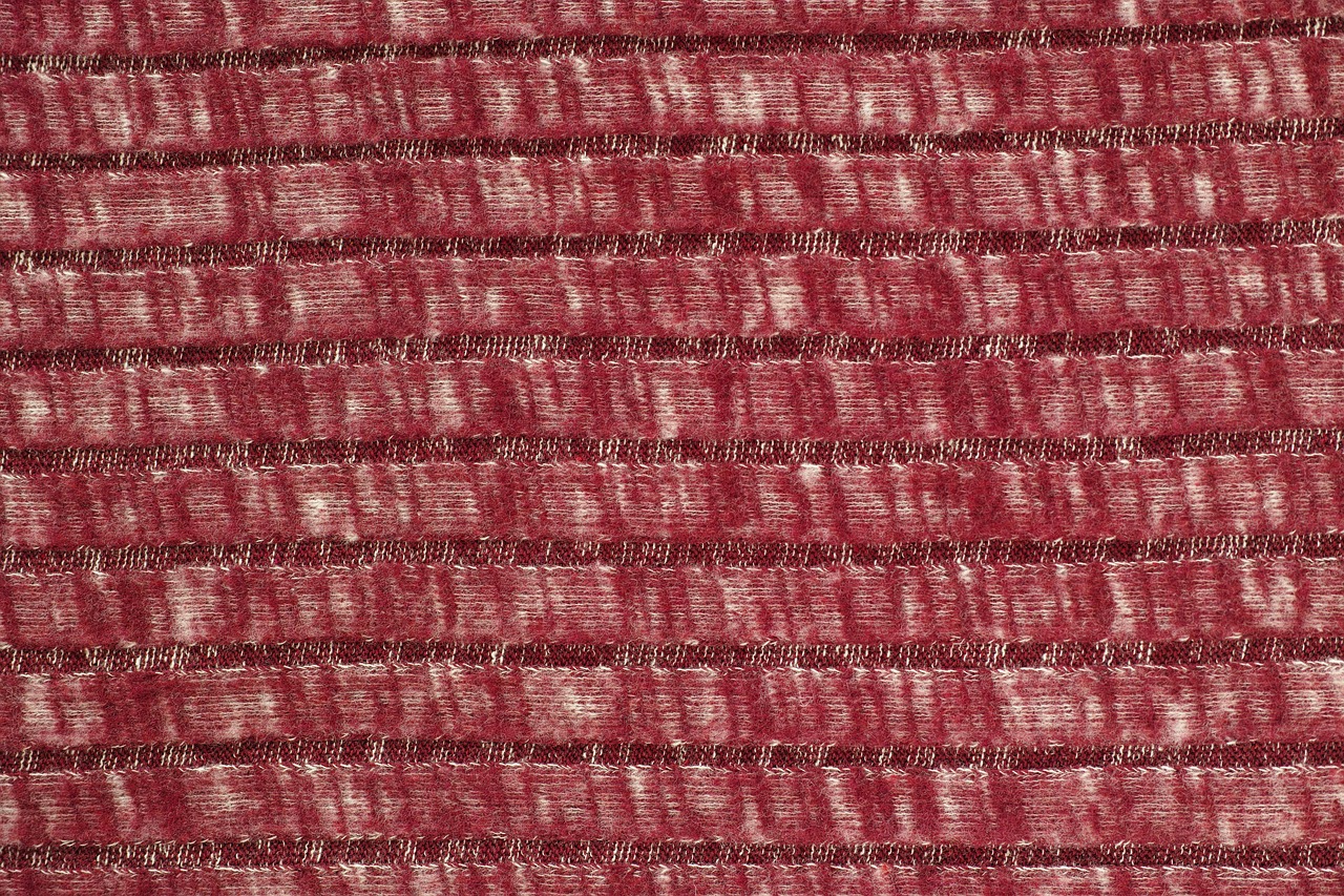 Image - red fabric wool yarn kazakh