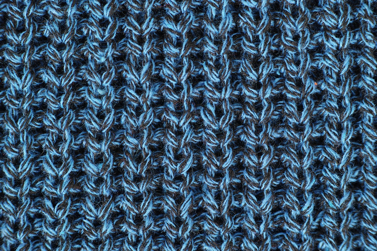 Image - blue fabric wool yarn kazakh