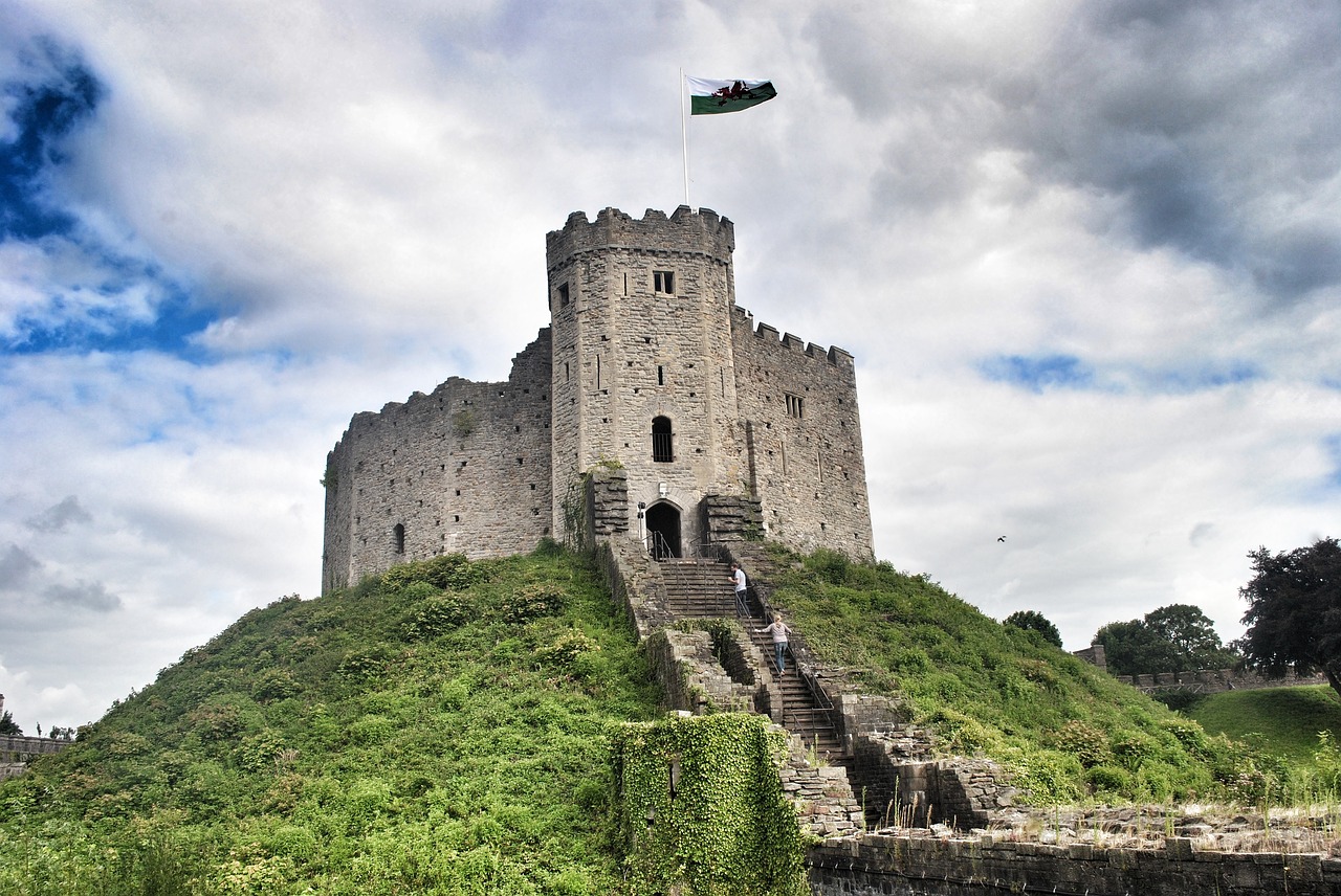 Image - castle cardiff wales uk