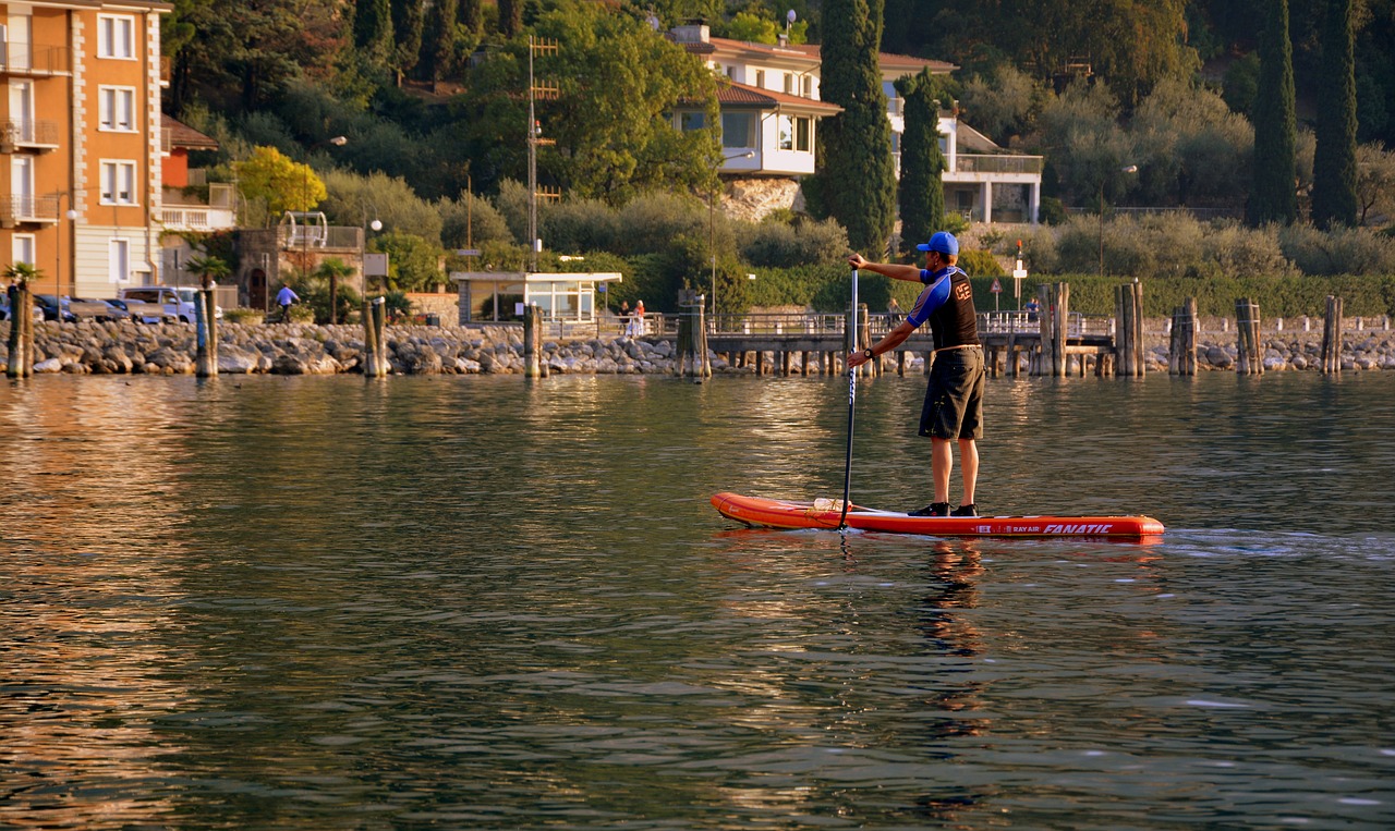 Image - row feet boat water costa lake