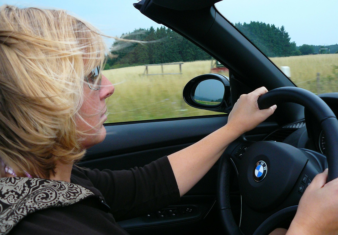 Image - woman person convertible cabriolet