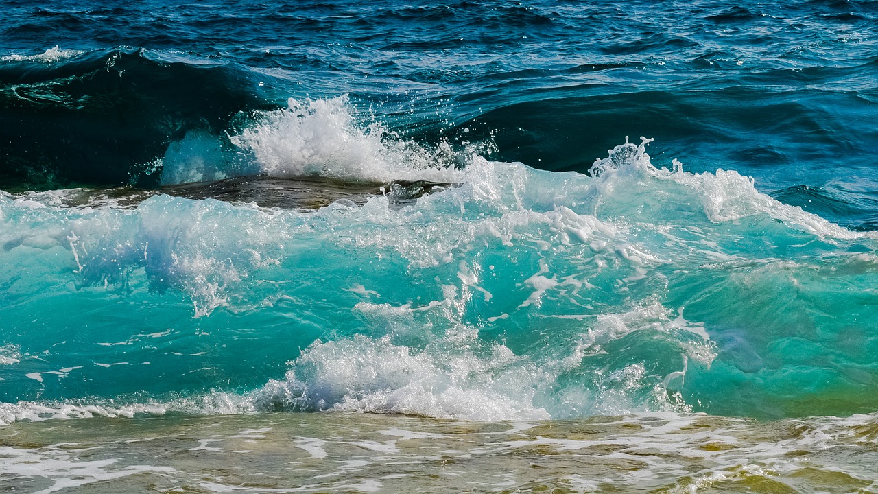 Image - wave transparent sea turquoise