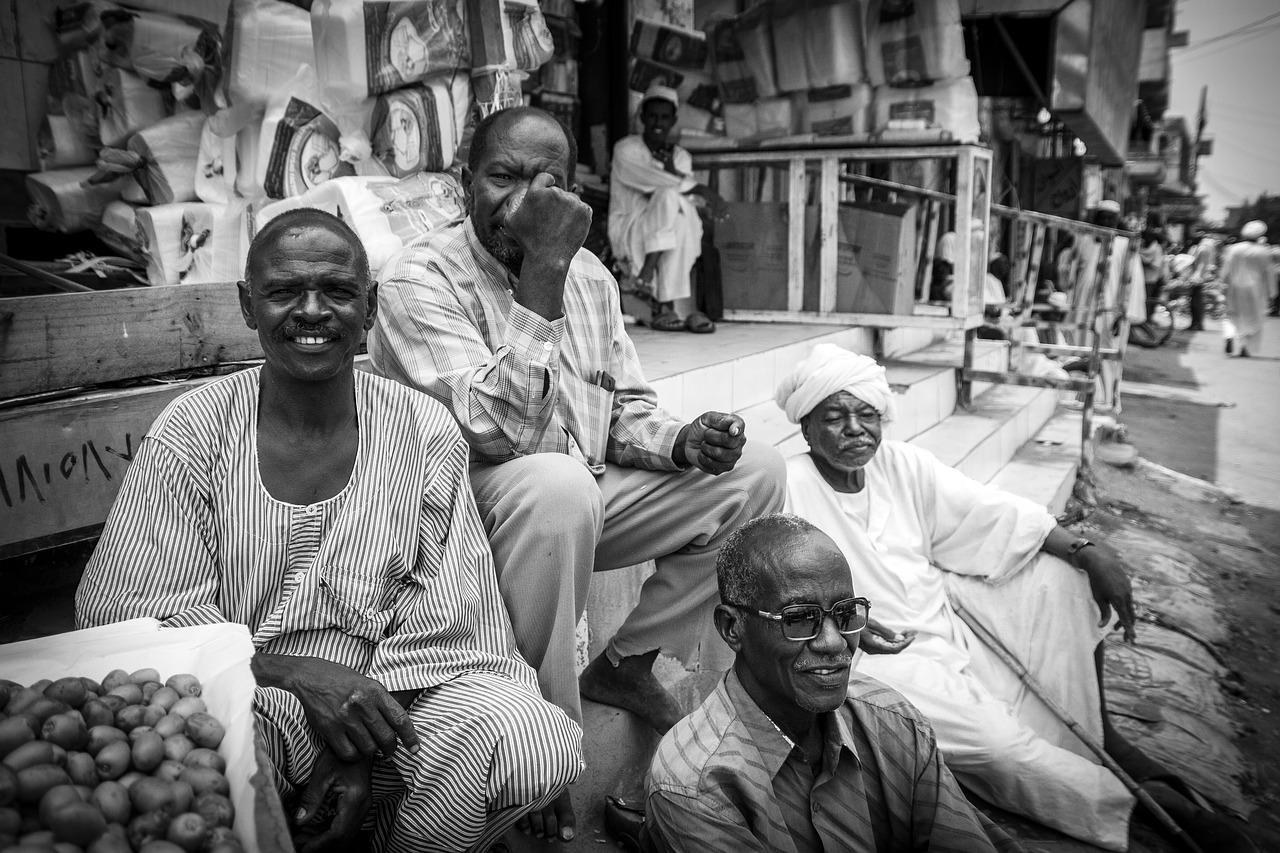 Image - friends khartoum sudan people