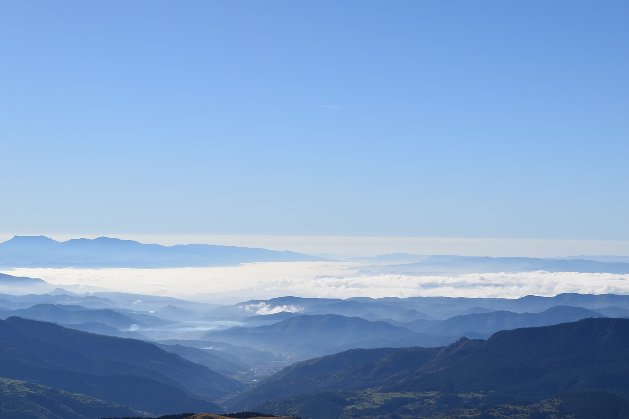 Image - landscape puigmal high mountains