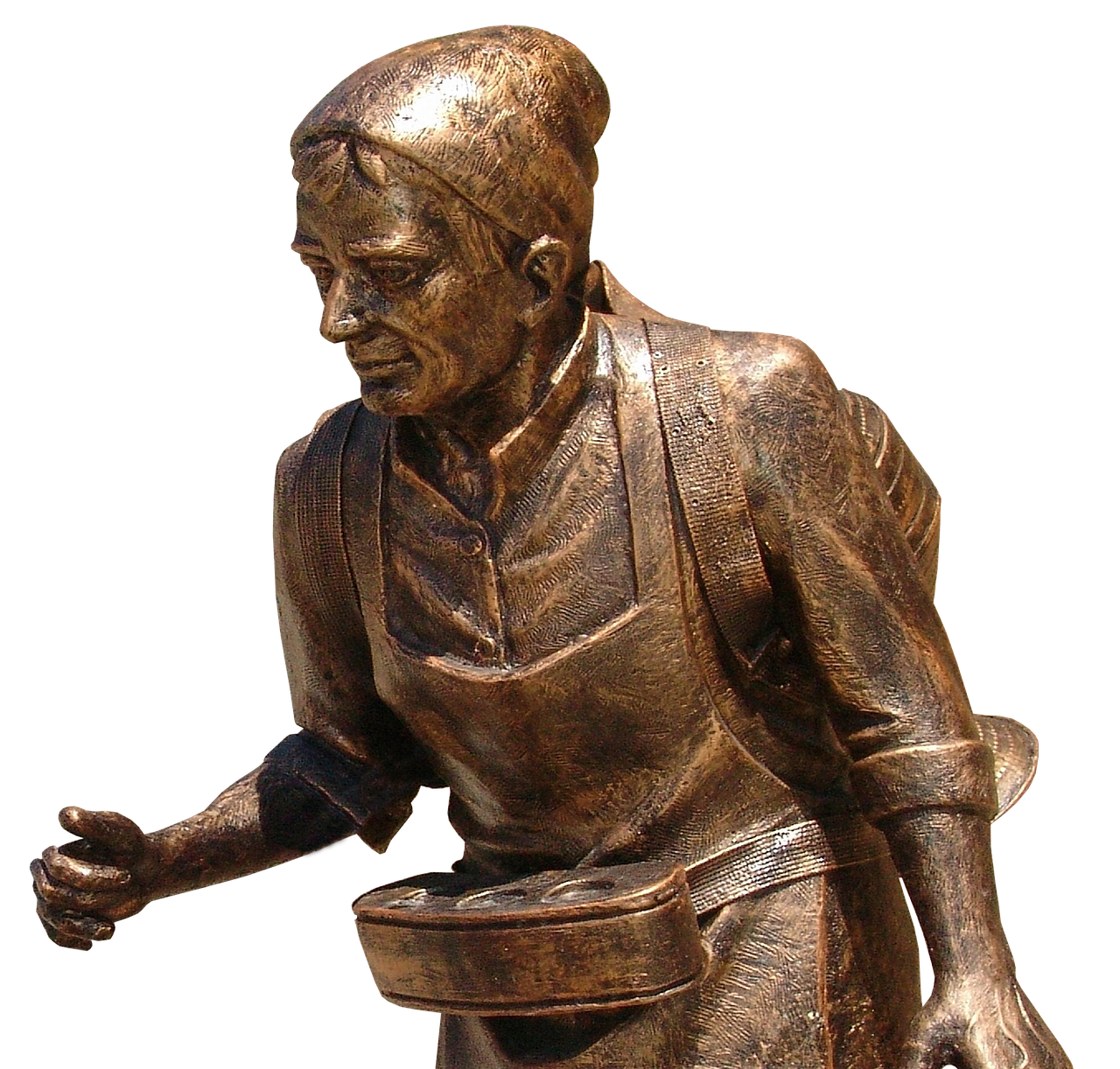 Image - statue bronze man art figure