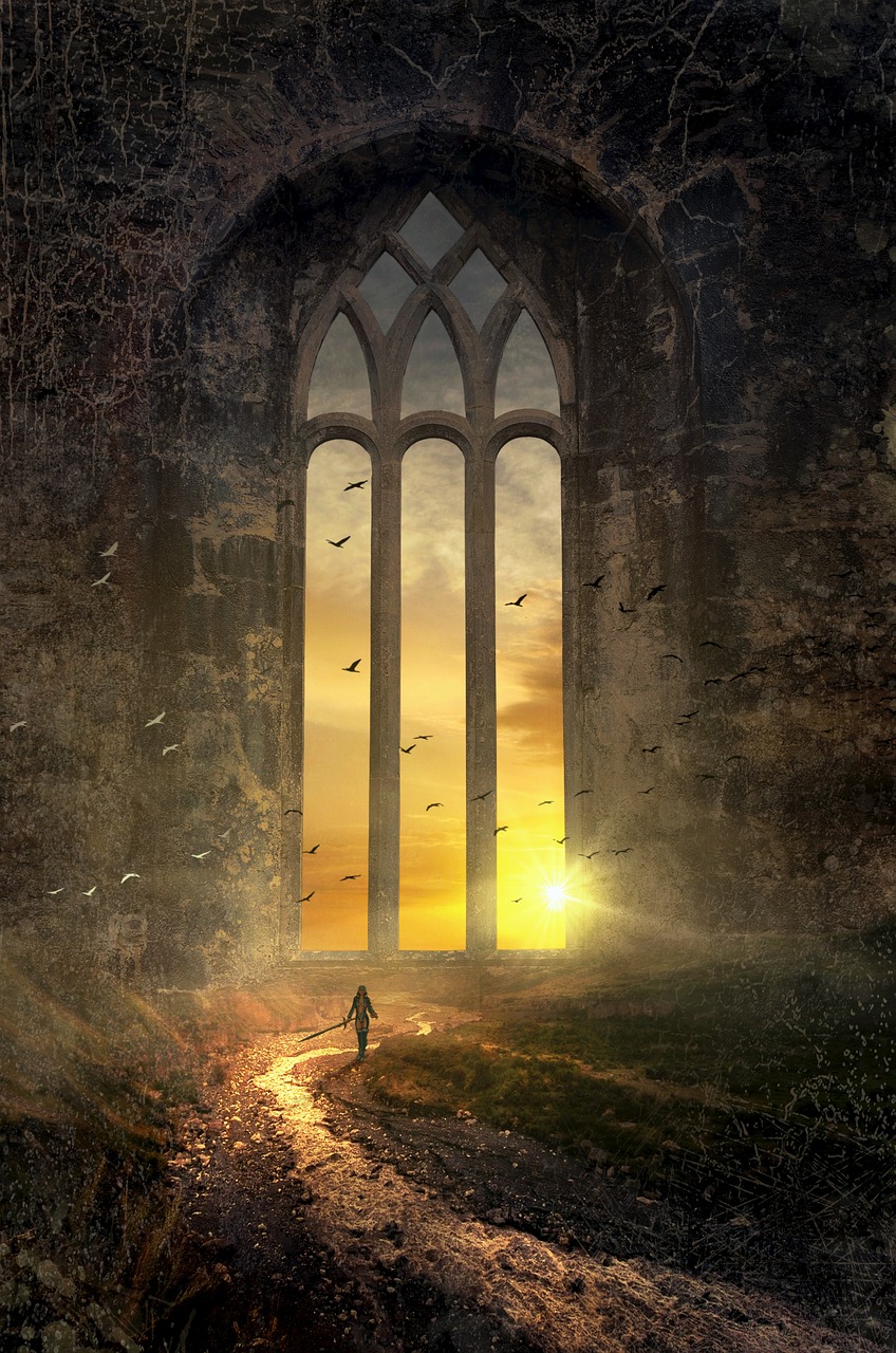 Image - fantasy book cover mystical window