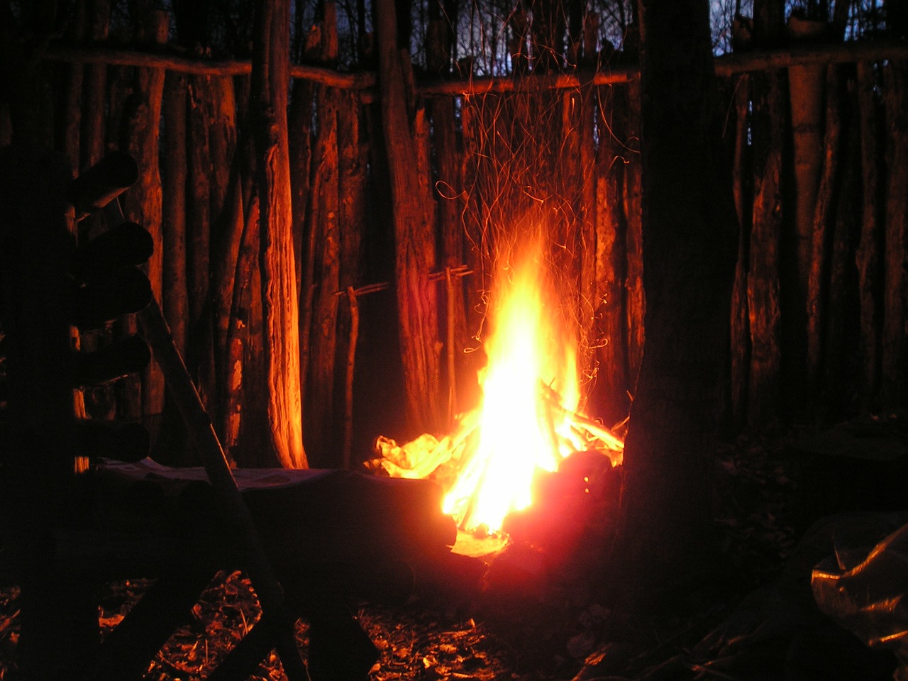 Image - fire flame barbecue campfire