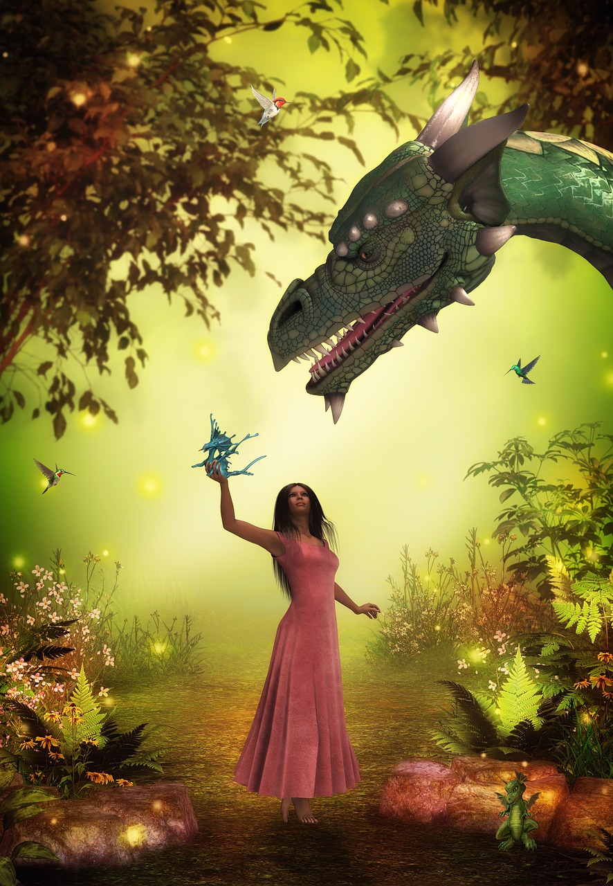 Image - fantasy surreal mystical woman