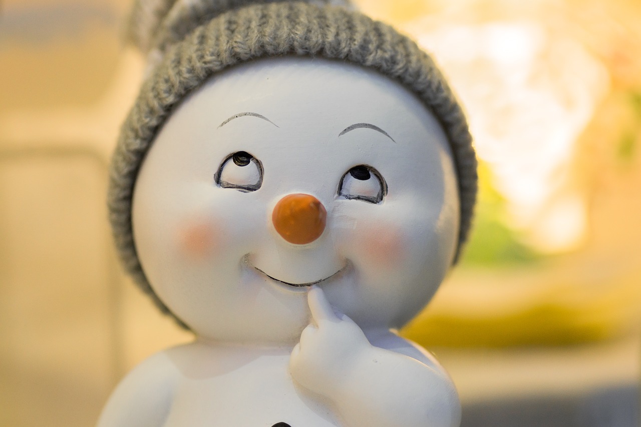 Image - winter snow man gift christmas