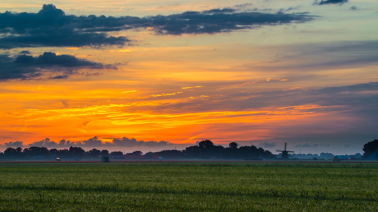 Image - dawn sunrise morgenrot sun skies