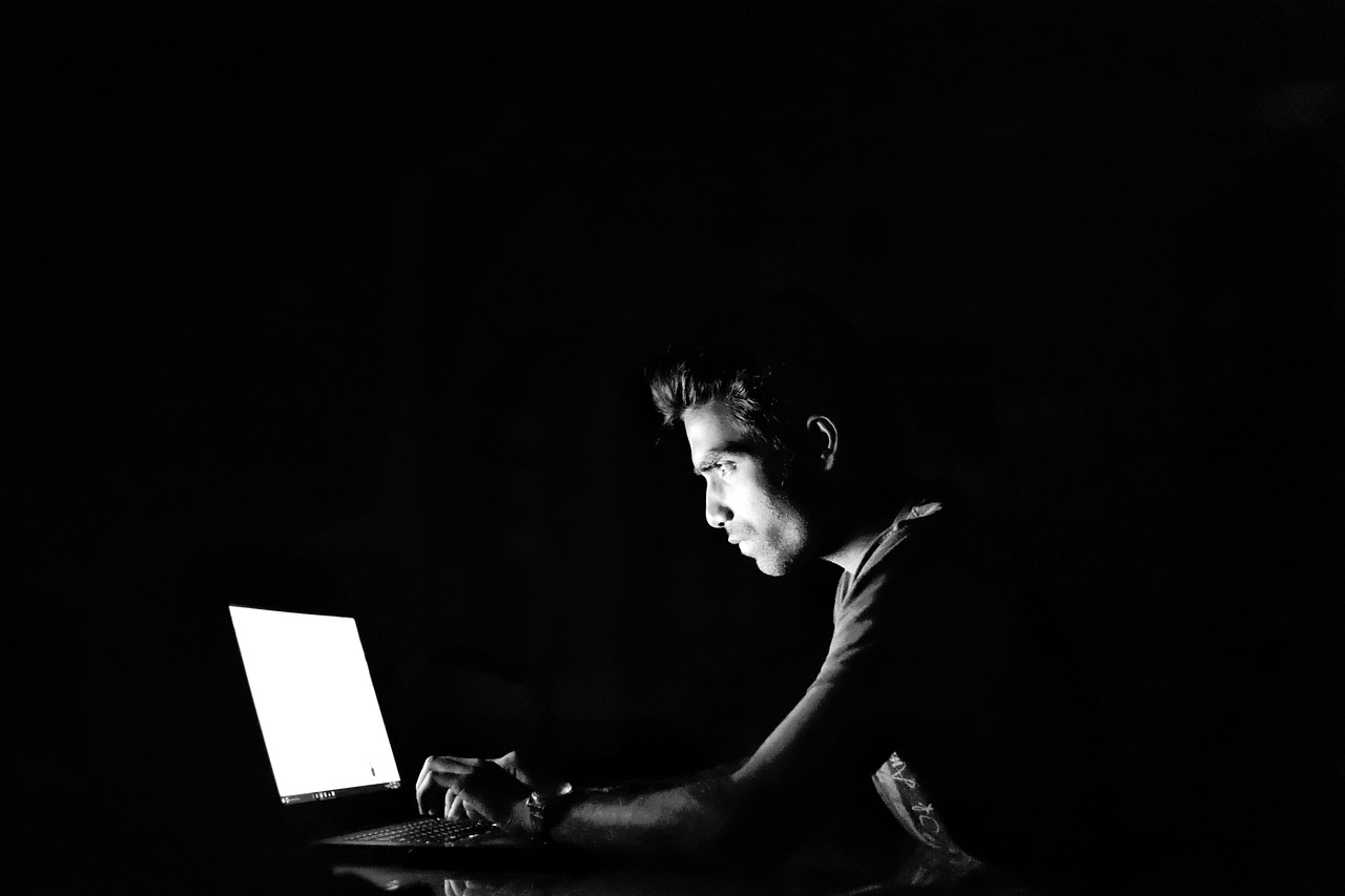 Image - hacking cyber blackandwhite crime