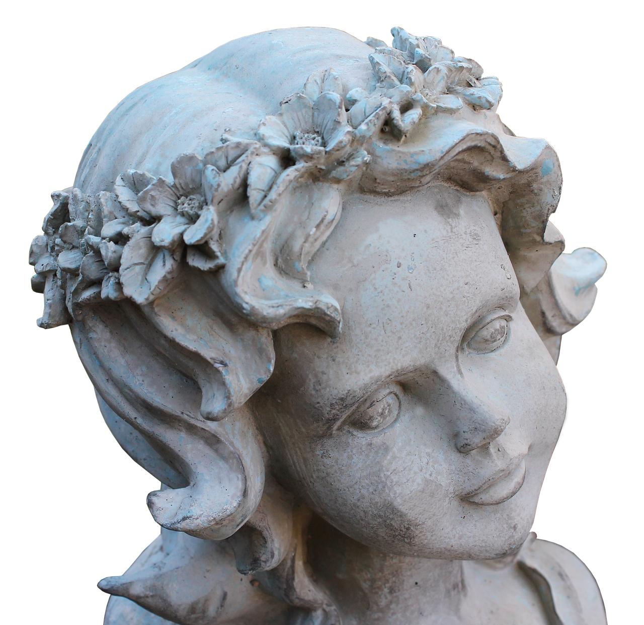 Image - angel white angel children figure