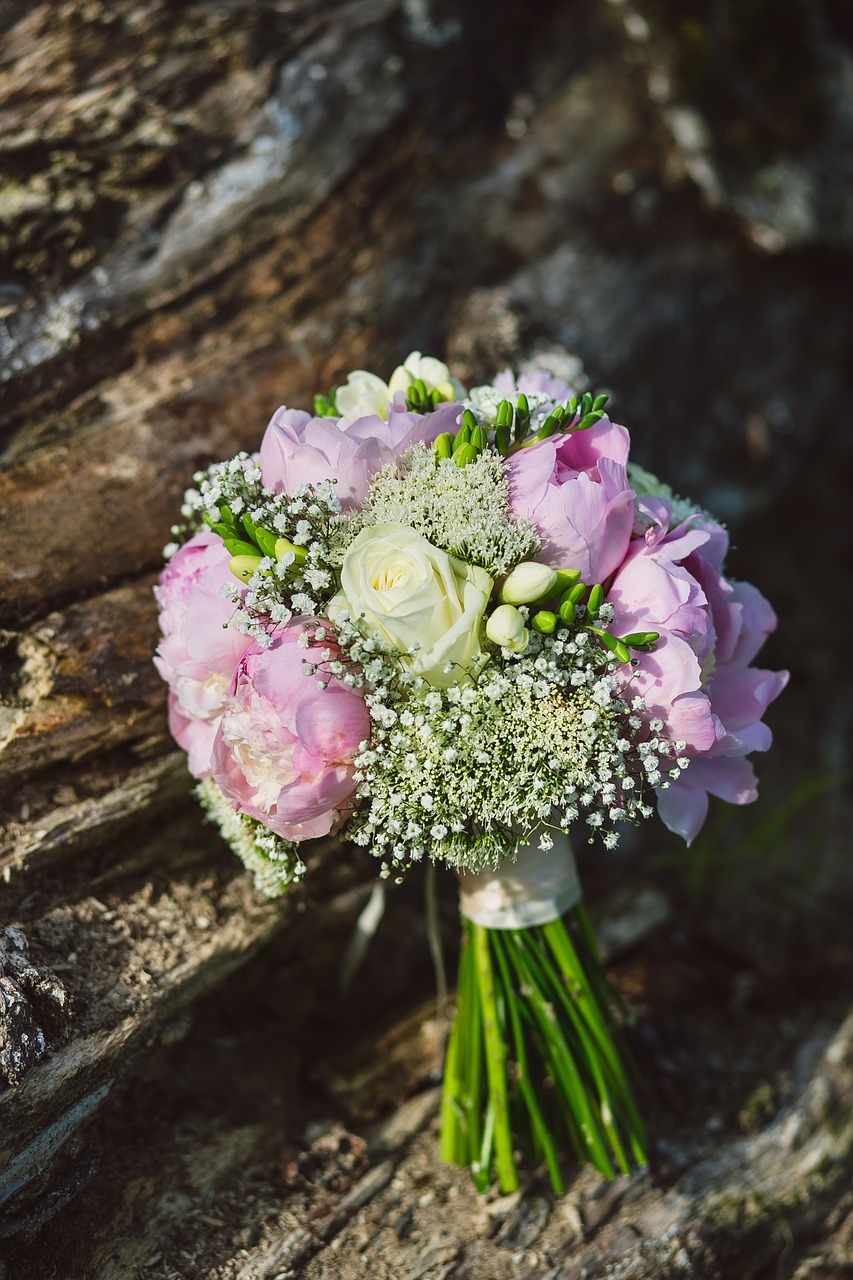 Image - flower wood wedding